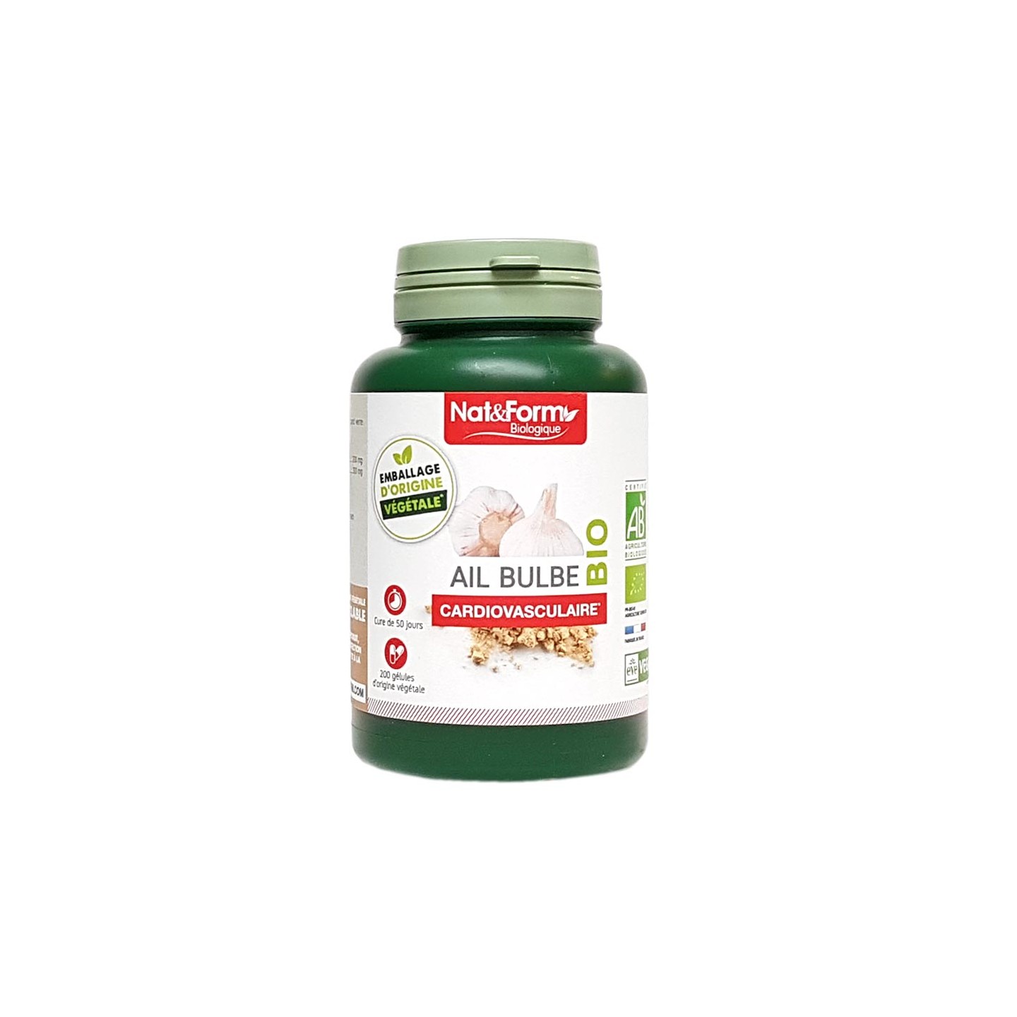 Nat & form Aïl Bio 200 gélules