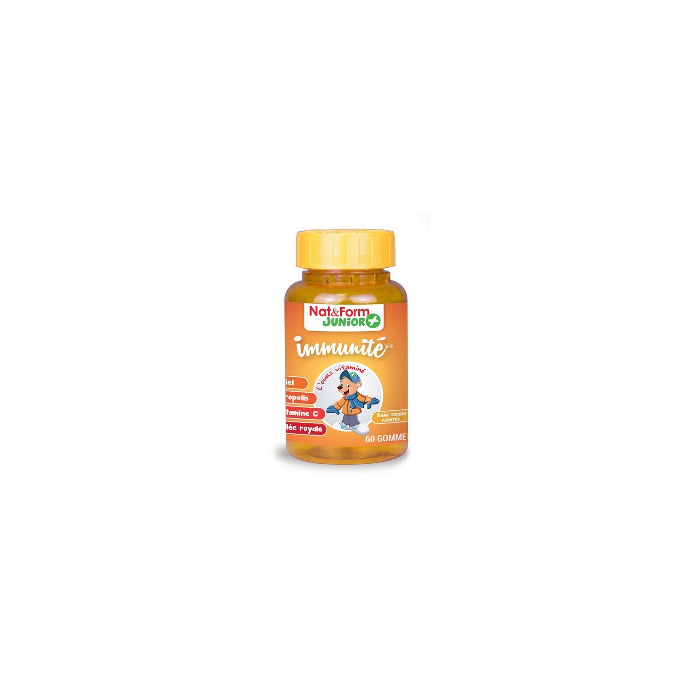Nat & Form Kid'Ours immunité 60 oursons