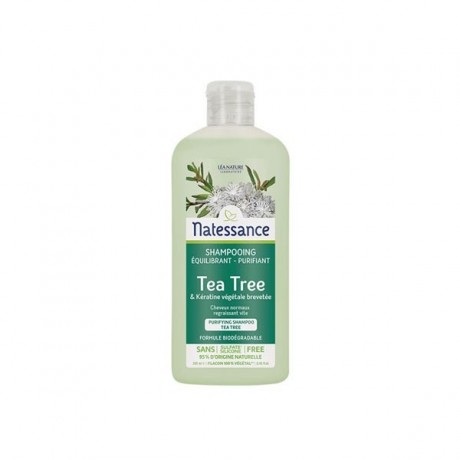 Natessance shampooing équilibrant purifiant tea tree 250ml