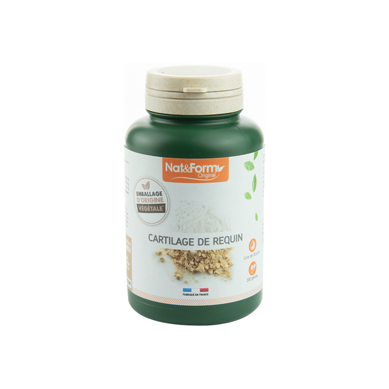 Pharmacie Bastille - Nat&Form Cartilage de requin 200 gélules