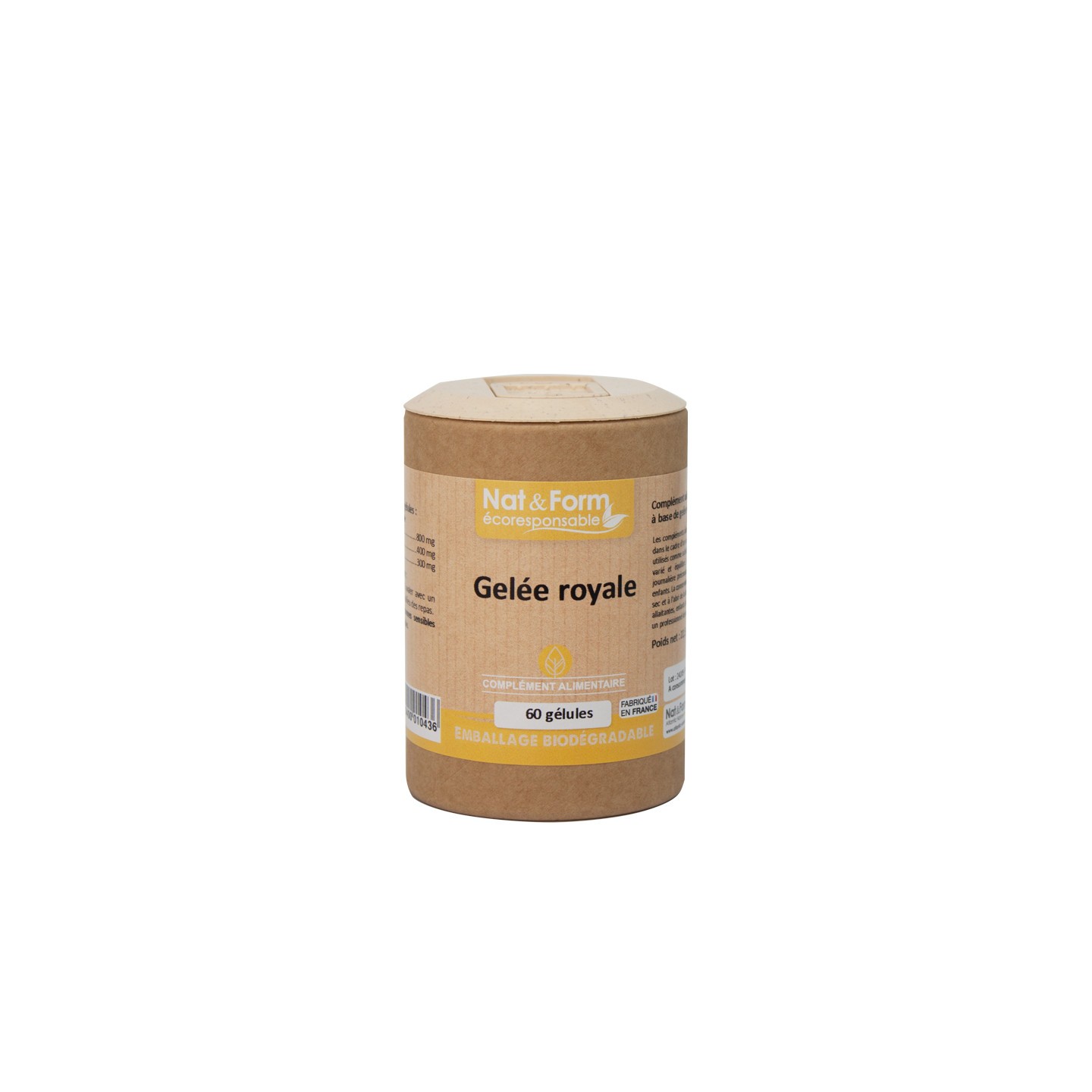 Nat&Form Gelée royale - 60 gélules