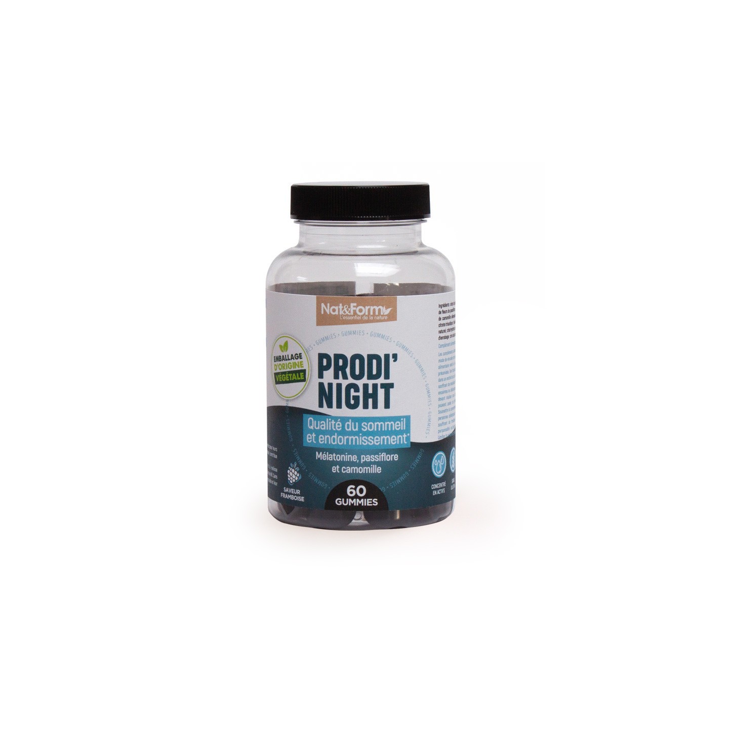 Nat&Form Prodi'Night gummies - 60 gommes