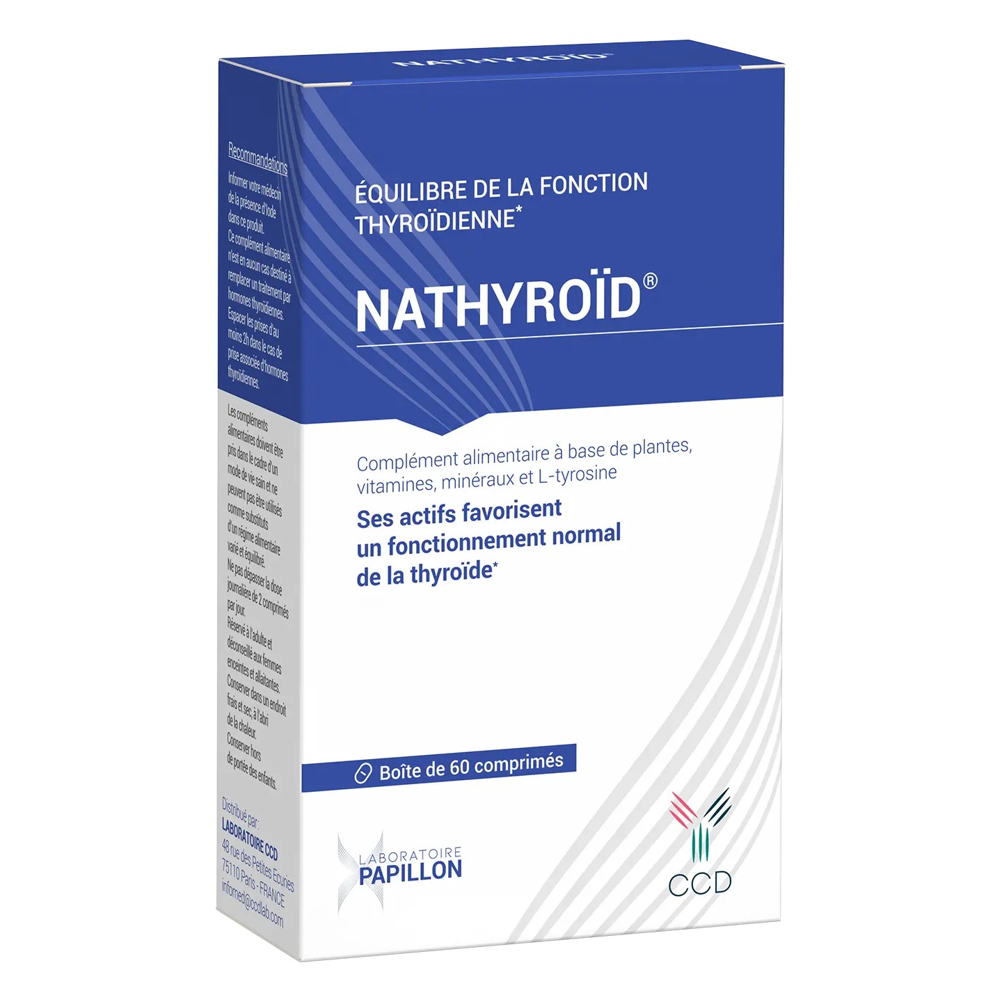 Nathyroïd - 60 comprimés