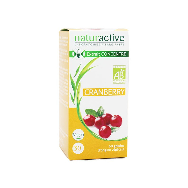 Naturactive Cranberry Bio 60 gélules