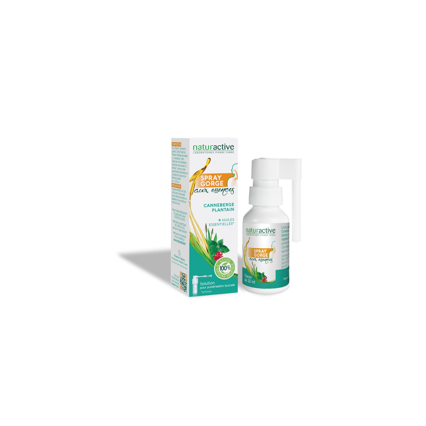 Naturactive Spray gorge aux essences - 20ml
