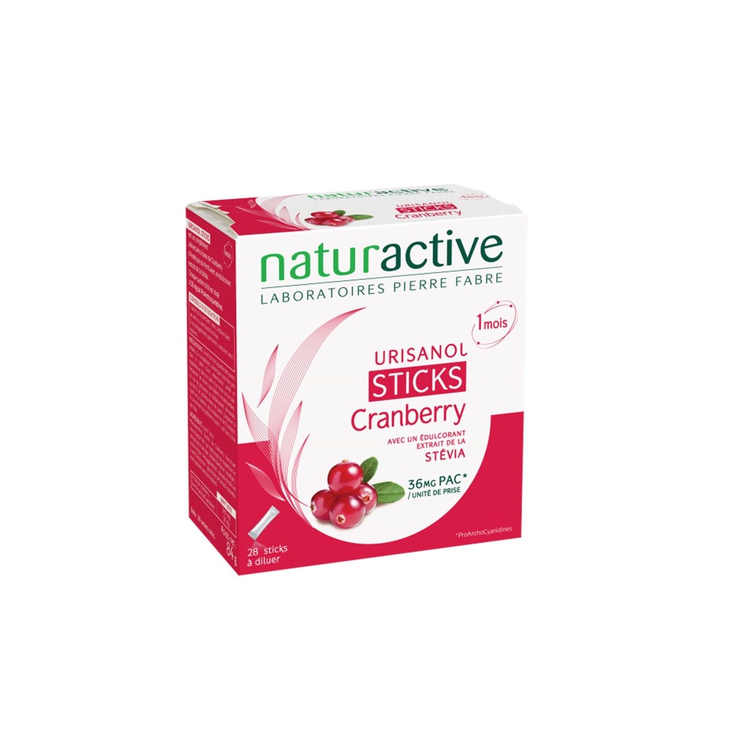 Naturactive Urisanol Cranberry - 28 sticks