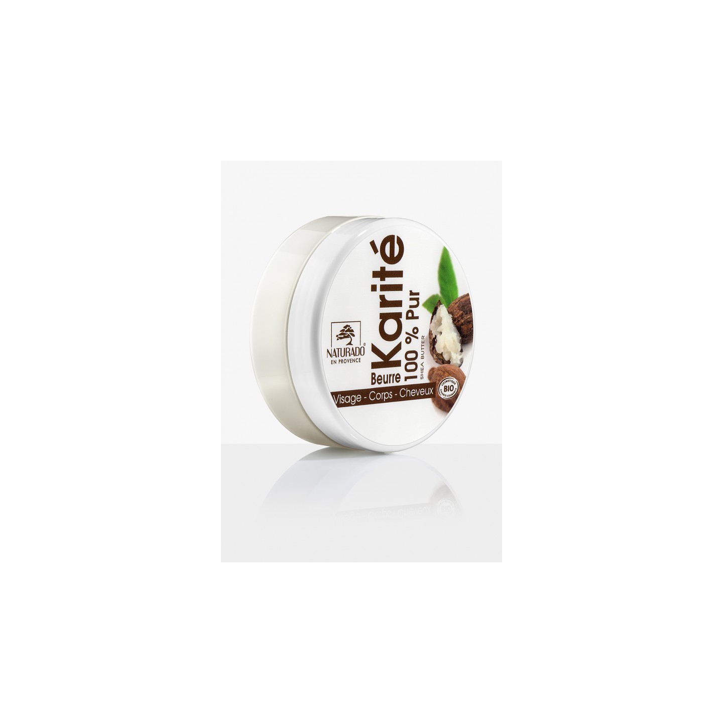 Naturado beurre de karité 100 % pur bio 135 g