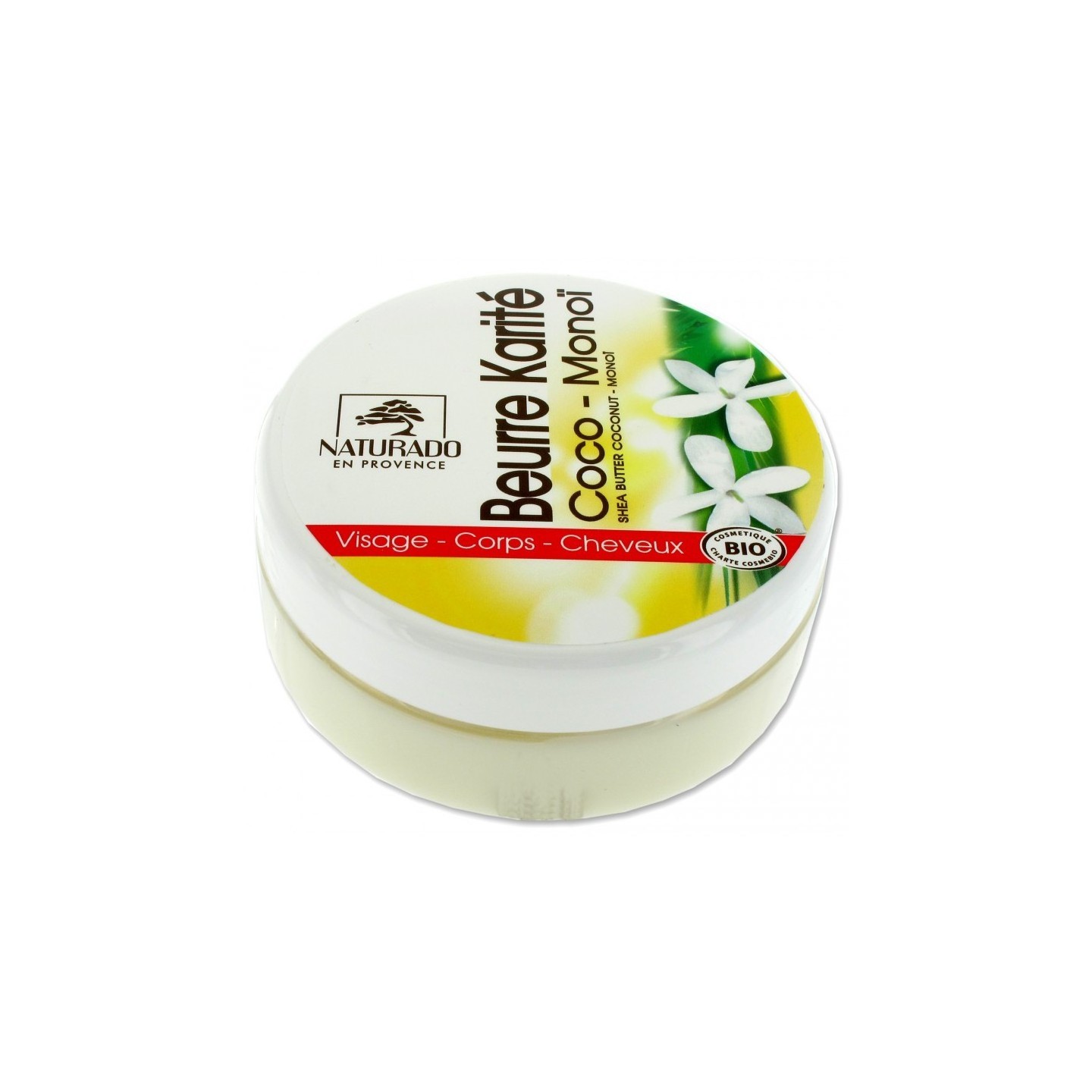 Naturado Beurre de Karité coco monoï Bio - 150ml