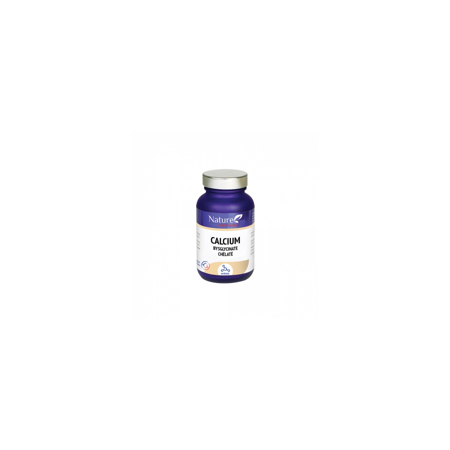 Nature Attitude Calcium Bisglycinate 60 Gélules