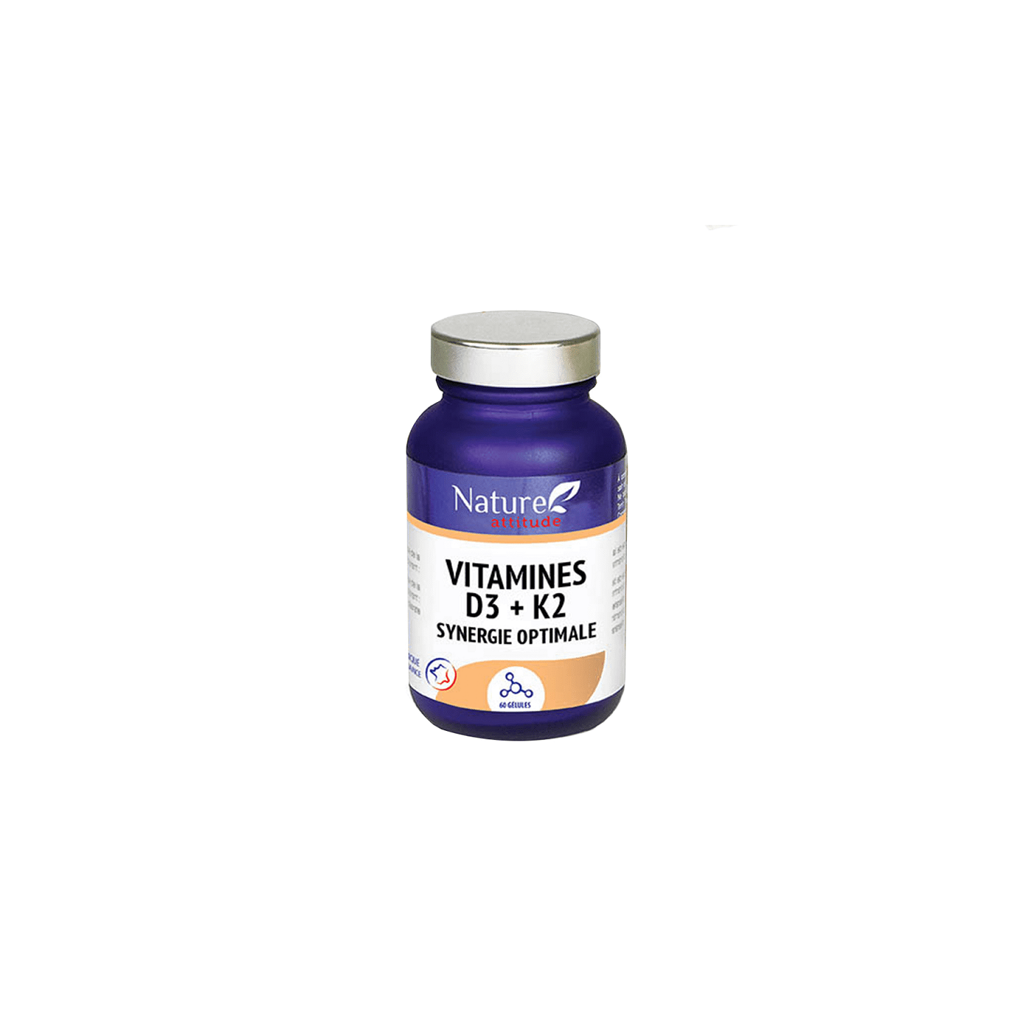 Nature Attitude Vitamines D3 + K2 - 60 gélules
