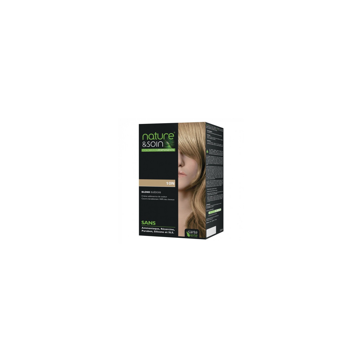 Natur&Soins coloration 10N Blond suédois Santé verte