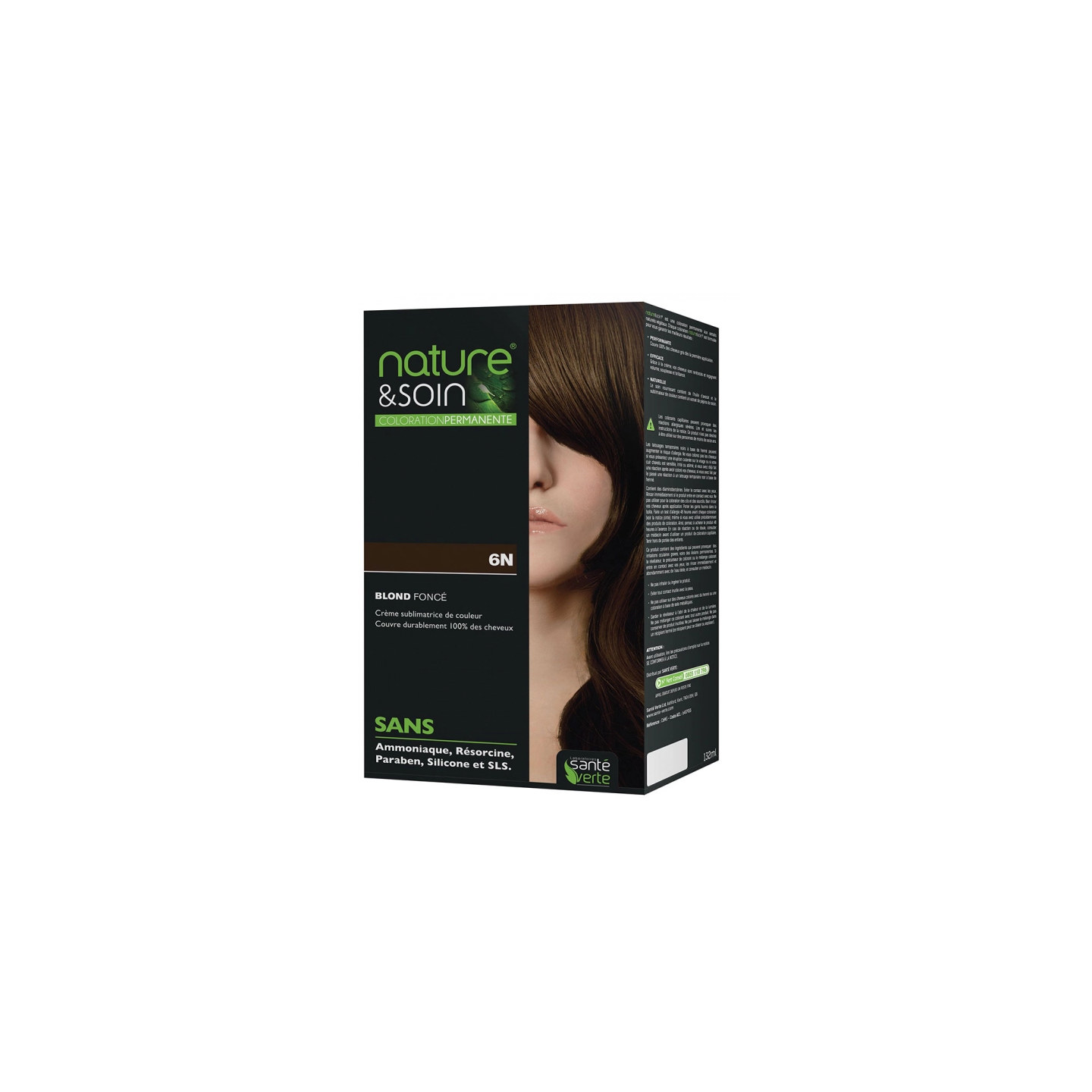 Natur&Soins coloration 6N Blond foncé Santé verte