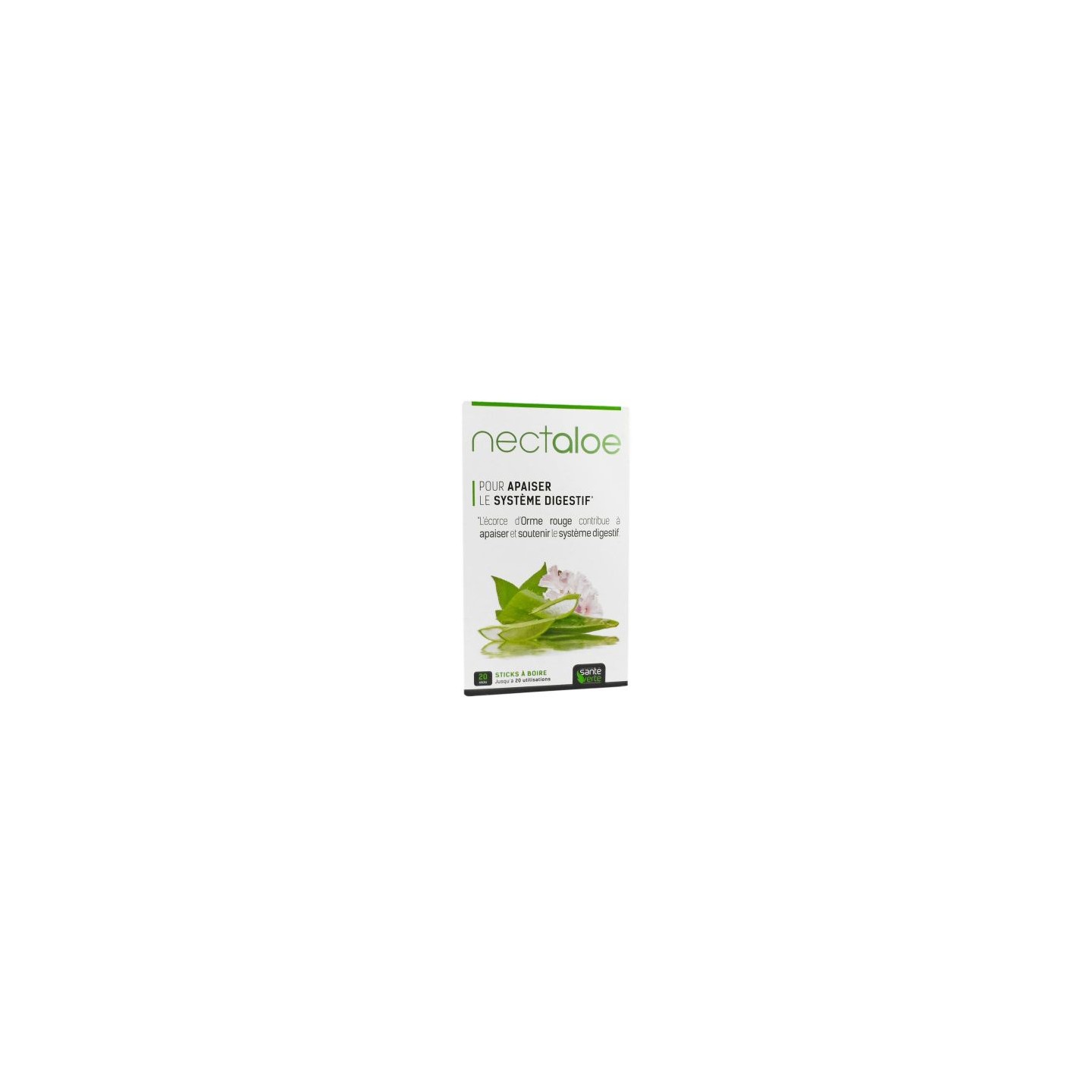 Nectaloe 20 stick à boire Santé verte