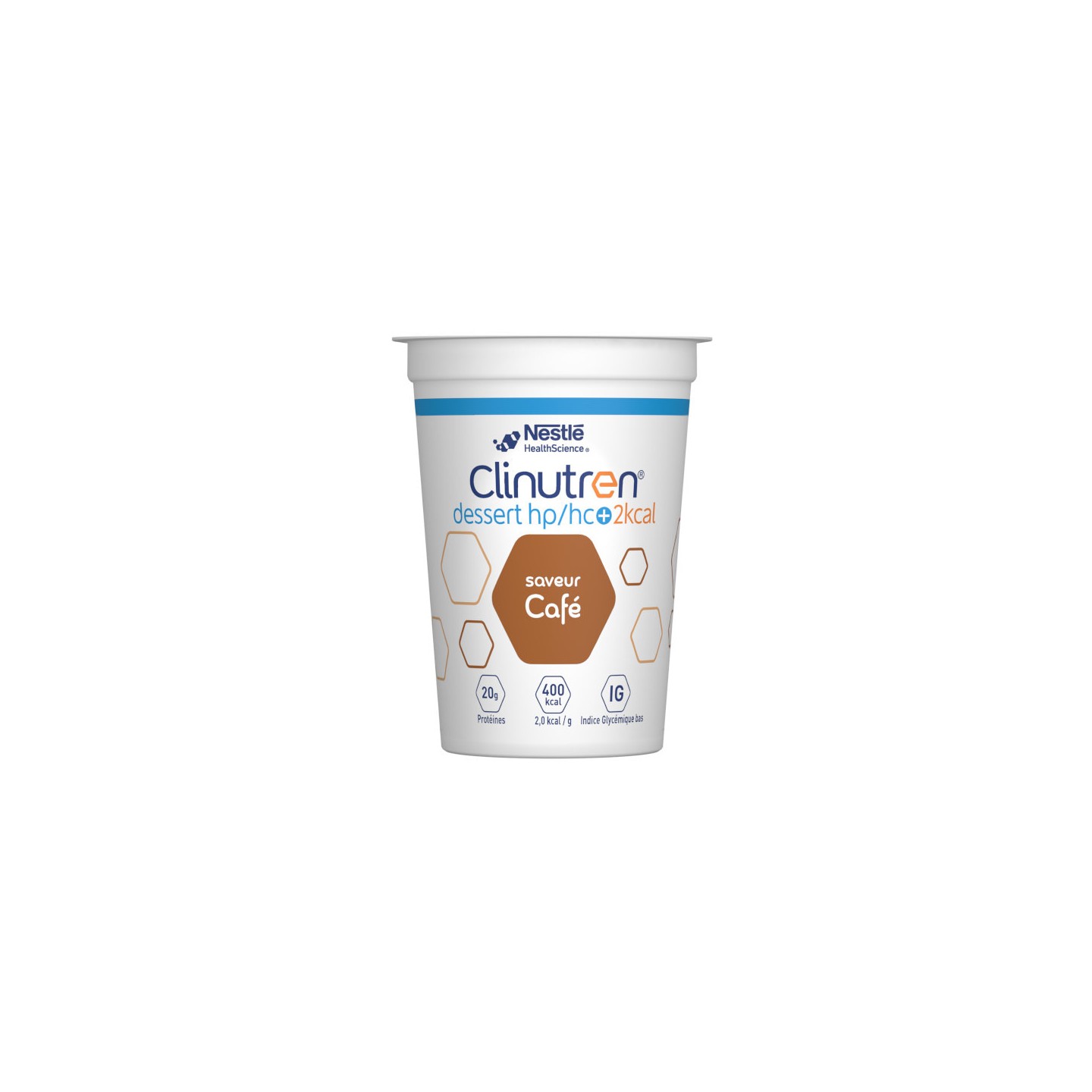 Nestlé Health Science Clinutren Dessert HP/HC+ Saveur café - 4X200g
