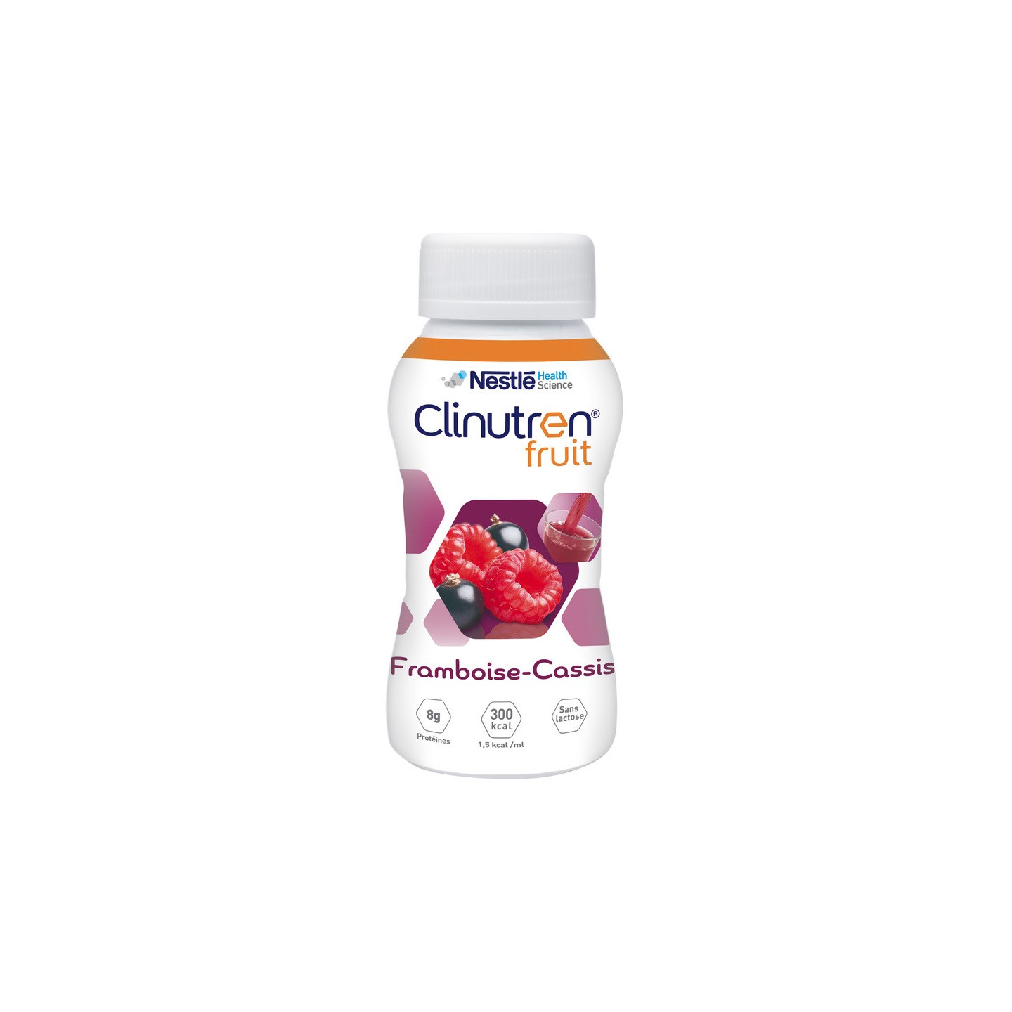Nestlé Health Science Clinutren fruit saveur framboise cassis - 4X200ml