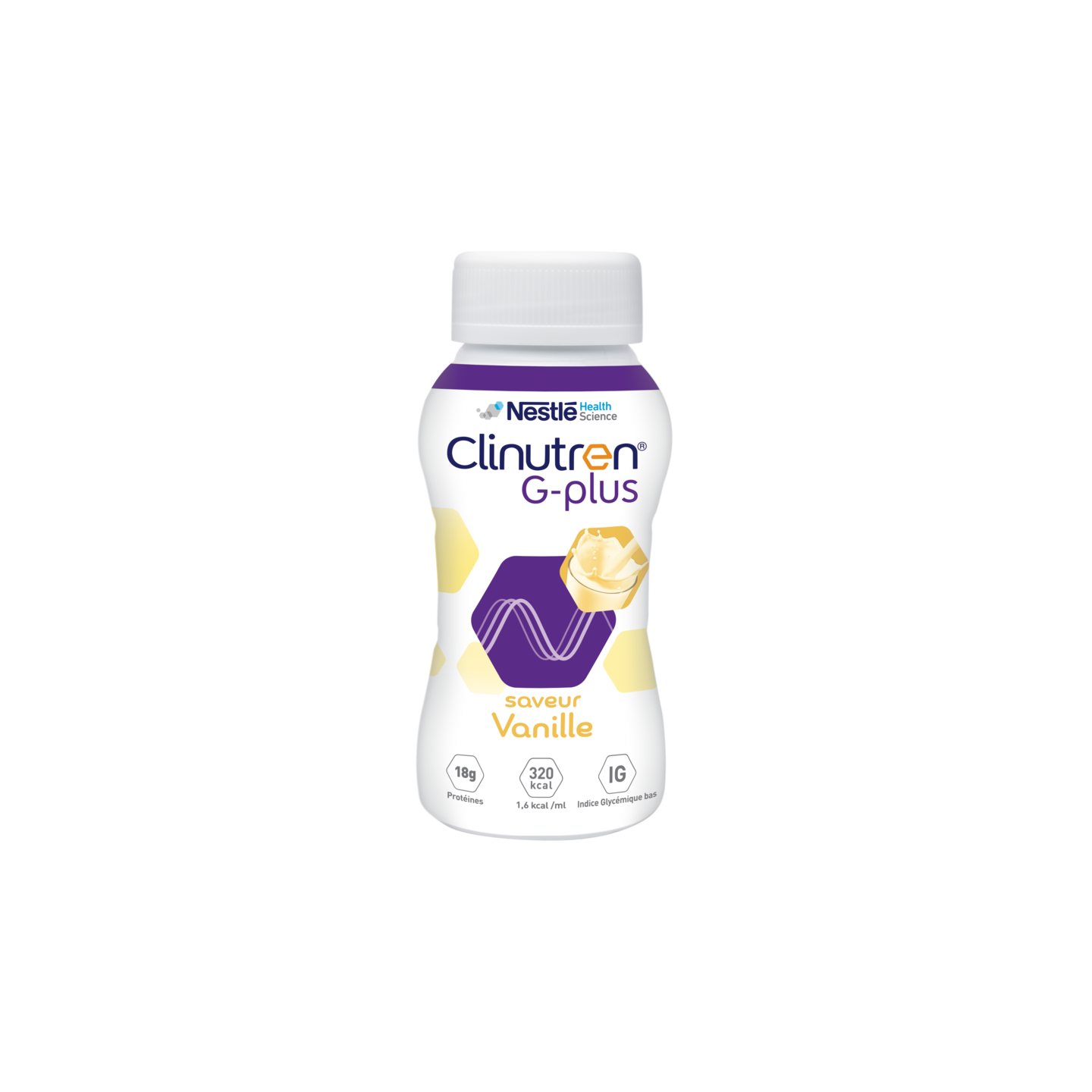 Nestlé Health Science Clinutren G-Plus saveur vanille - 4X200ml