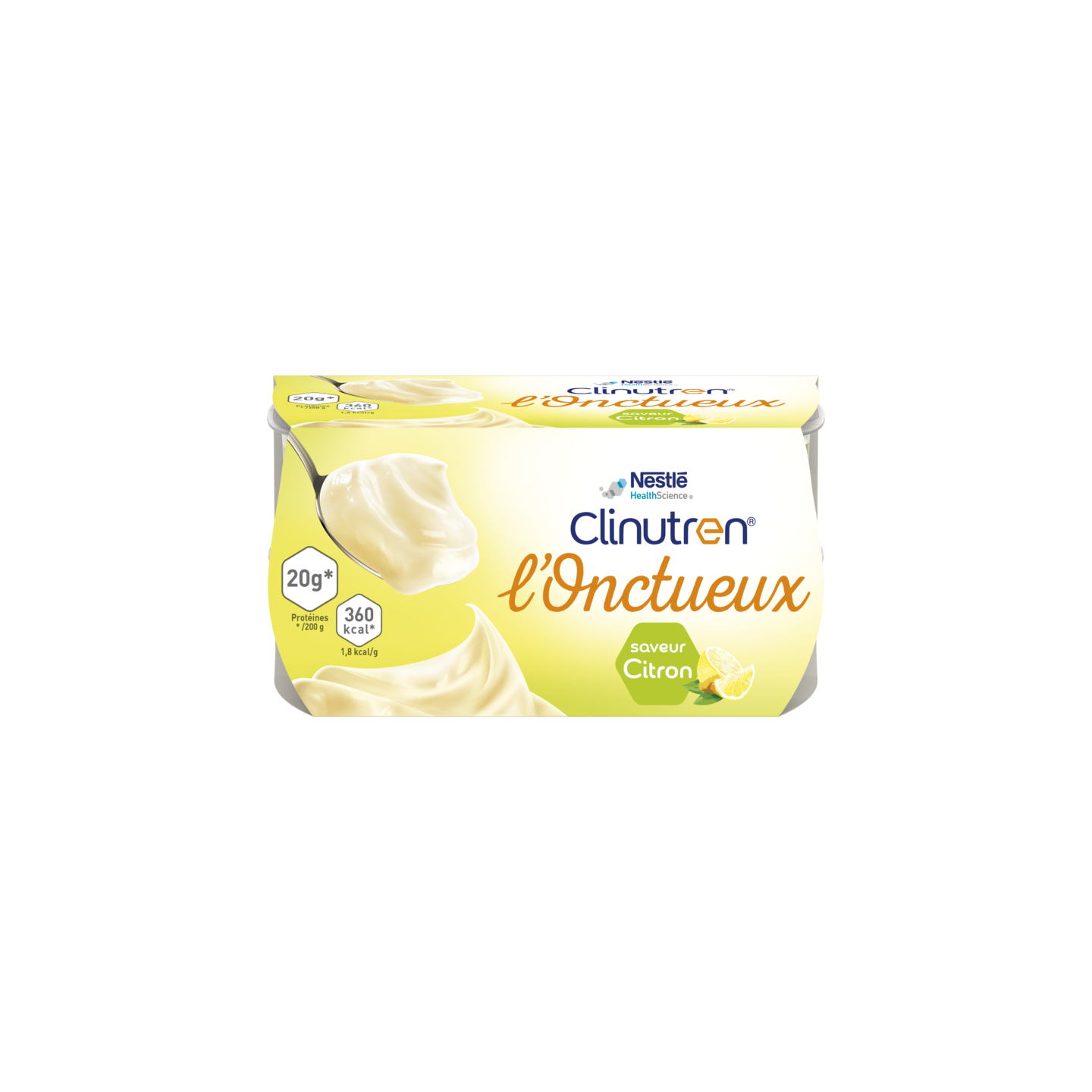 Nestlé Health Science Clinutren L’Onctueux au citron - 4X200g