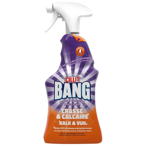 NETTOYANT SURPUISSANT CRASSE ET CALCAIRE CILLIT BANG