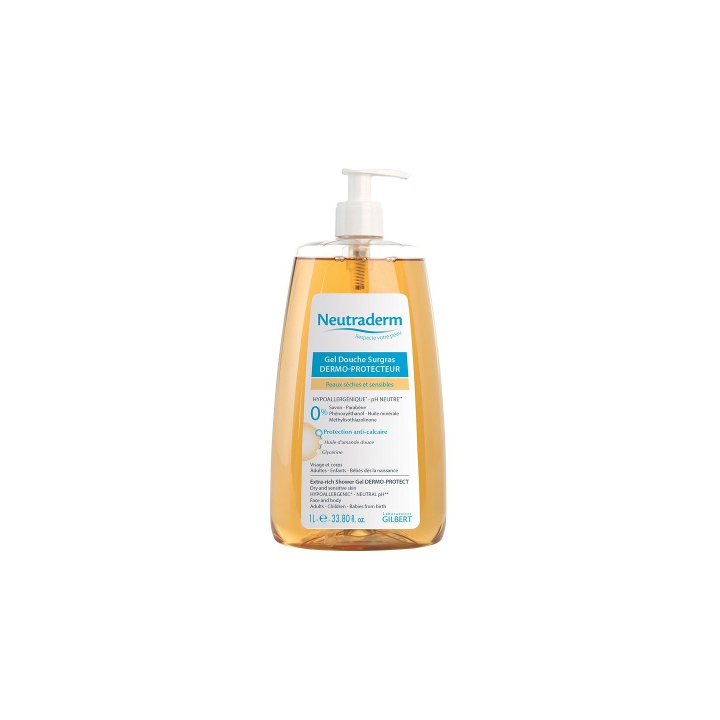 Neutraderm gel douche surgras dermo-protecteur - 1 L