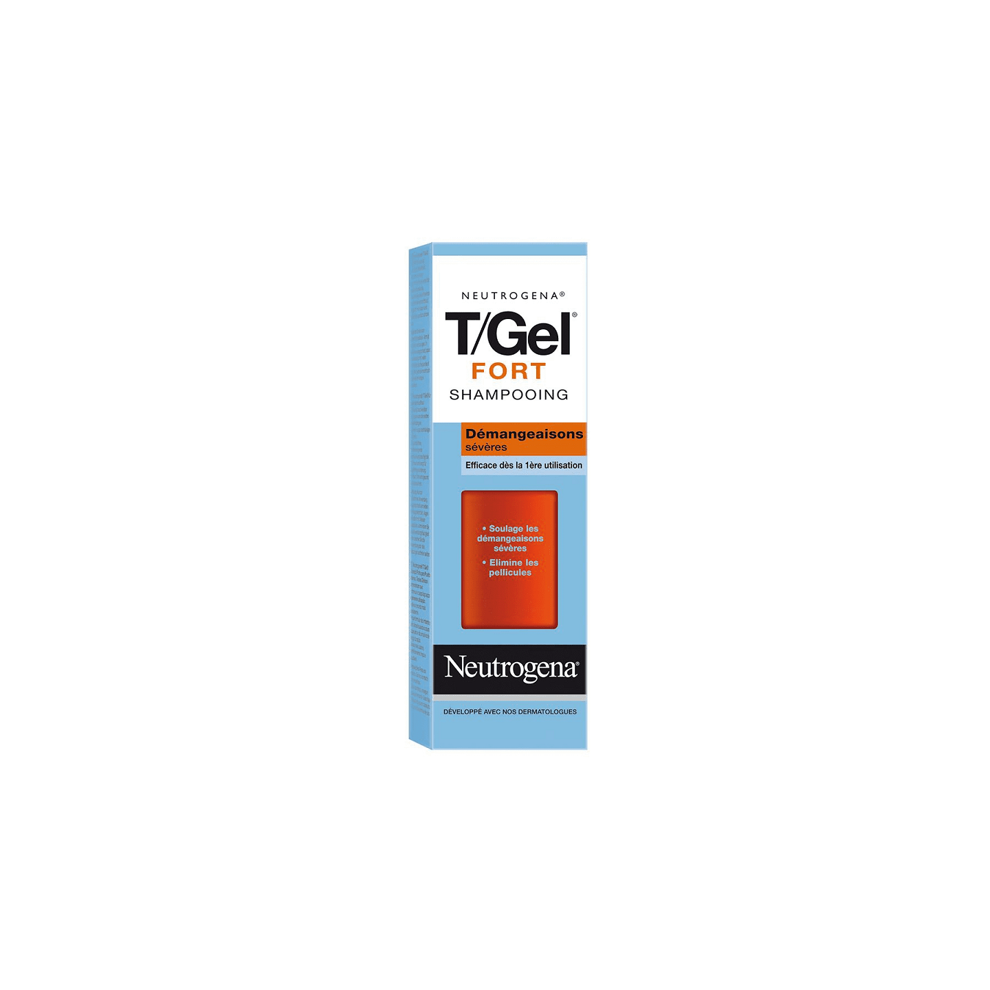 Neutrogena T/Gel Fort Shampoing démangeaisons sévères - 125ml
