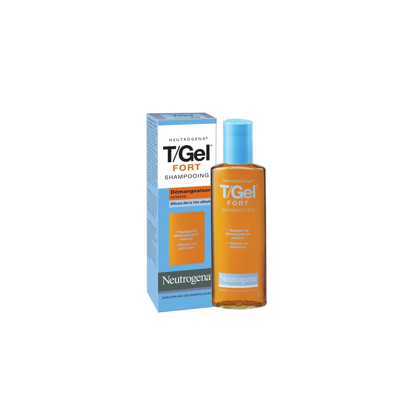 Neutrogena T/Gel Fort Shampoing démangeaisons sévères - 150ml