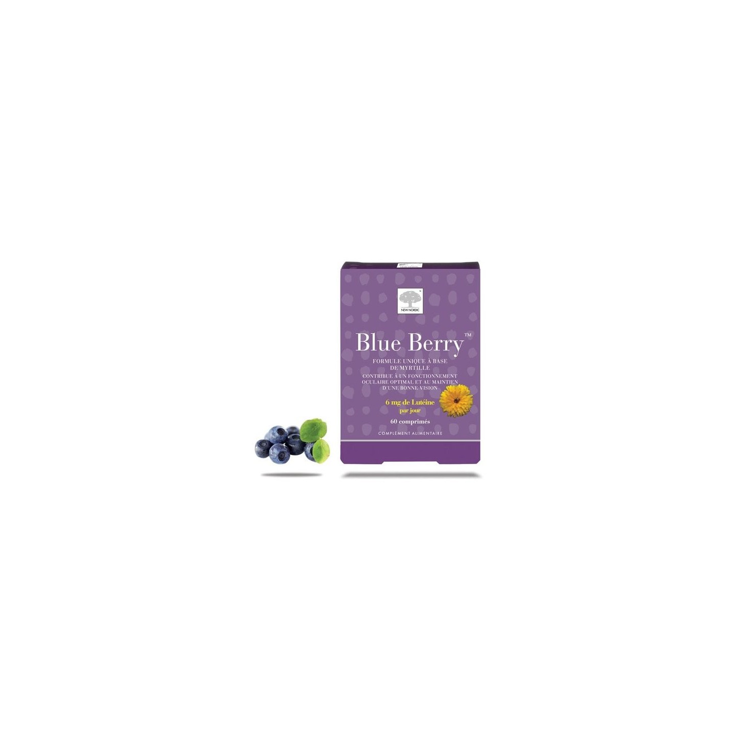 New Nordic Blue Berry 60 Comprimés
