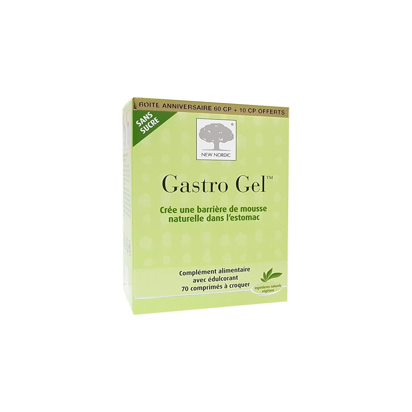 New Nordic Gastro gel - 70 comprimés à croquer