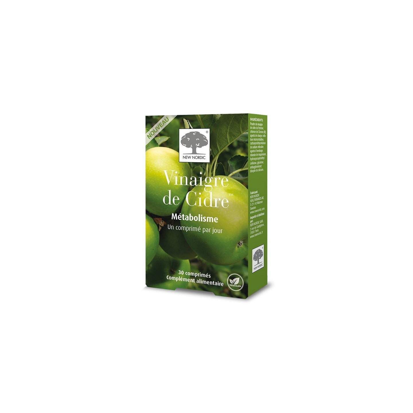 New Nordic Vinaigre de cidre - 30 comprimés