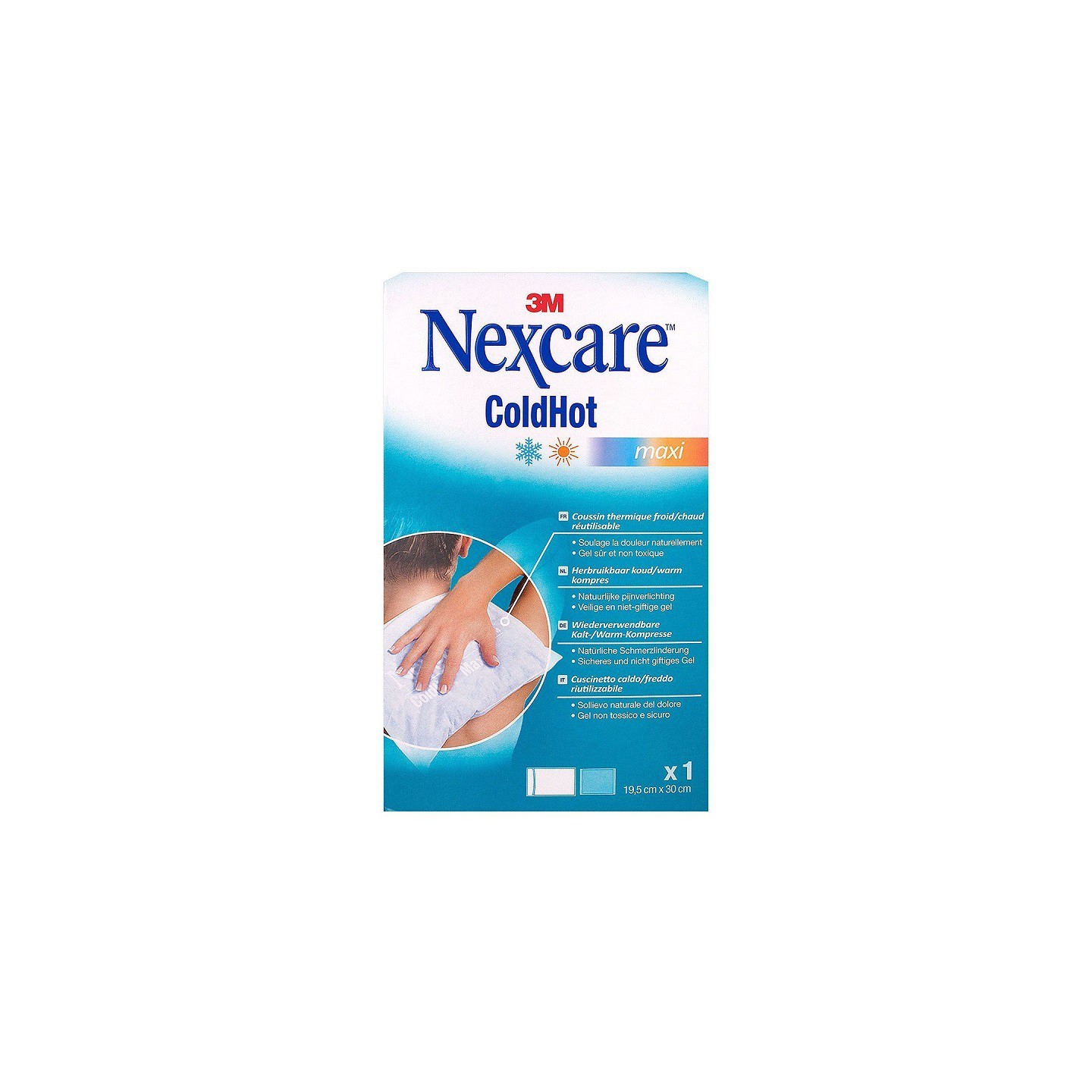 Nexcare ColdHot Maxi - 1 bande de 30x19.5 cm