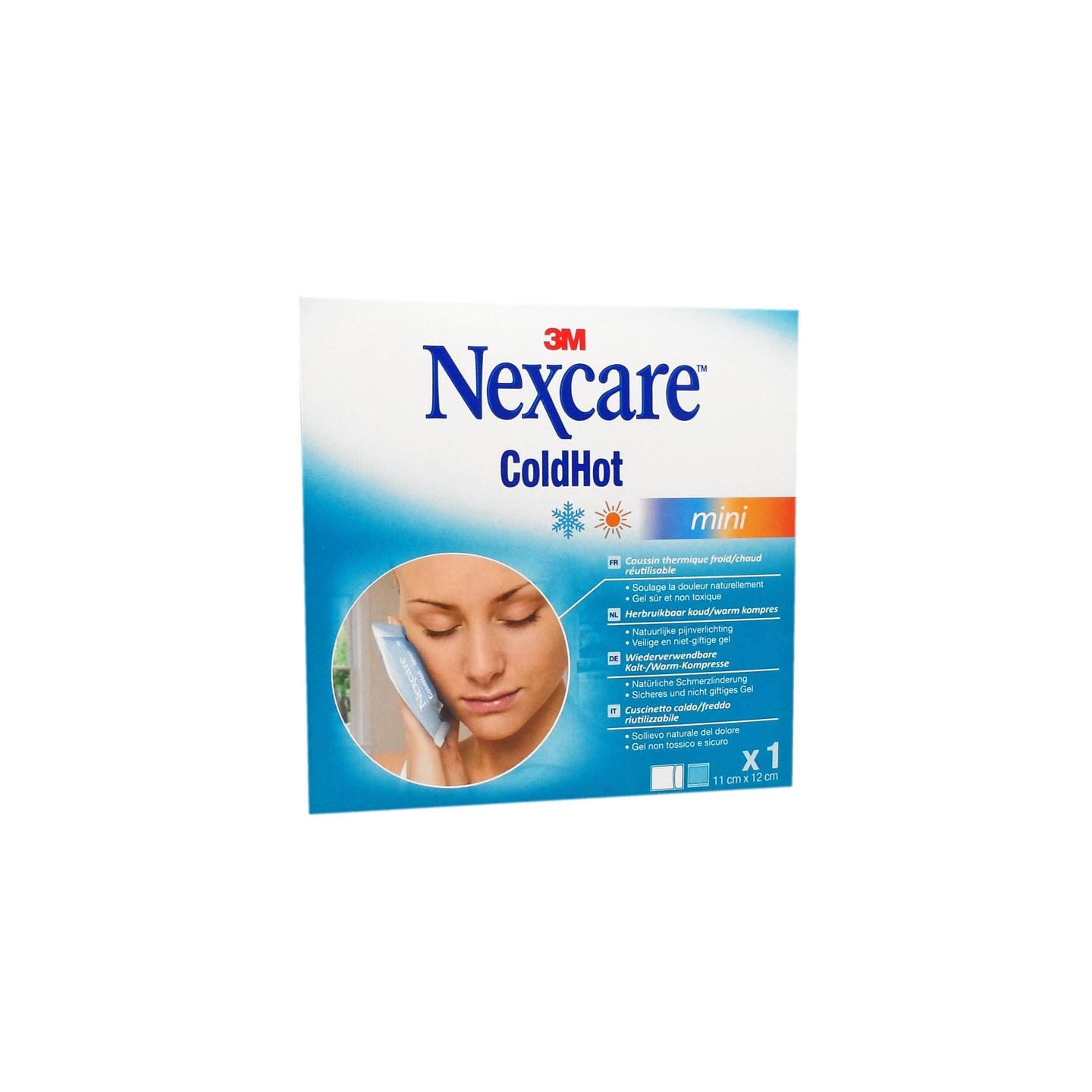 Nexcare ColdHot Mini - 1 bande de 11x12 cm