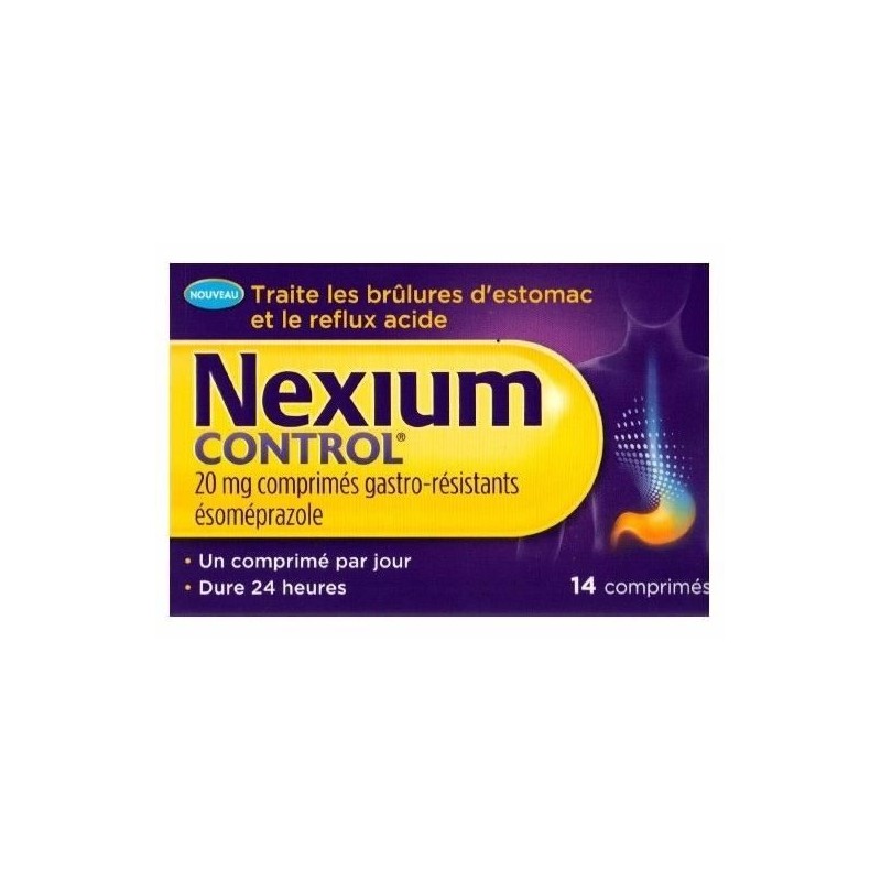 Pharmacie Bastille - Nexium Control 14 comprimés