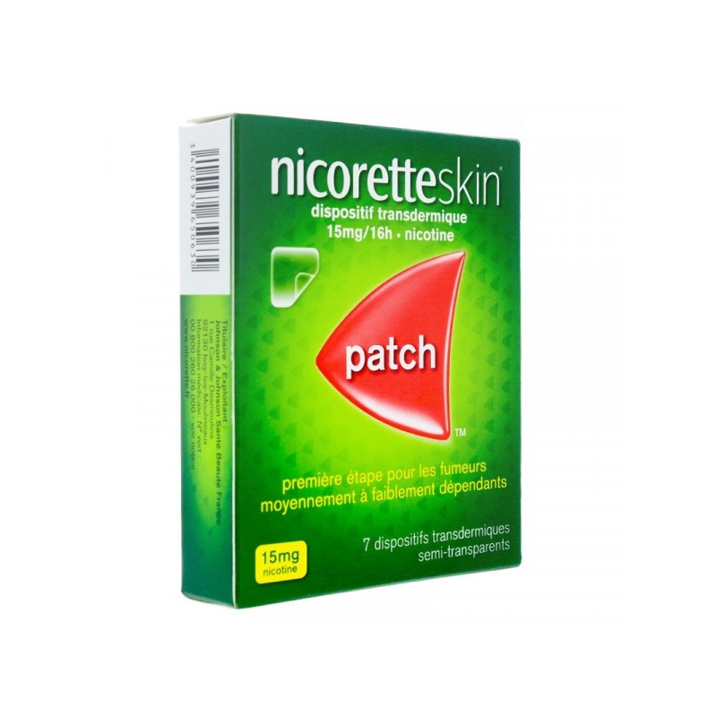 Pharmacie Bastille - Nicoretteskin 15mg/16 heures 28 dispositifs transdermiques