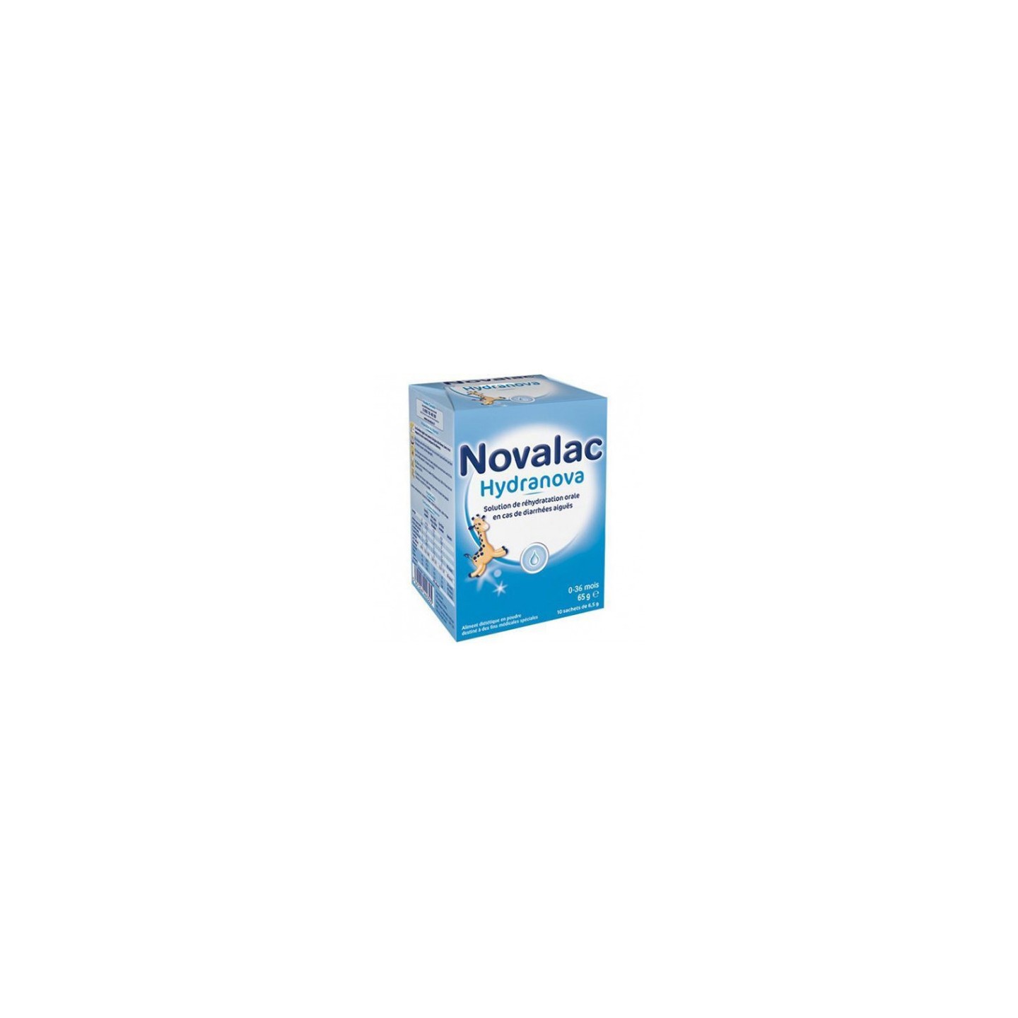 Novalac Hydranova Solution de réhydratation orale - 10 sachets