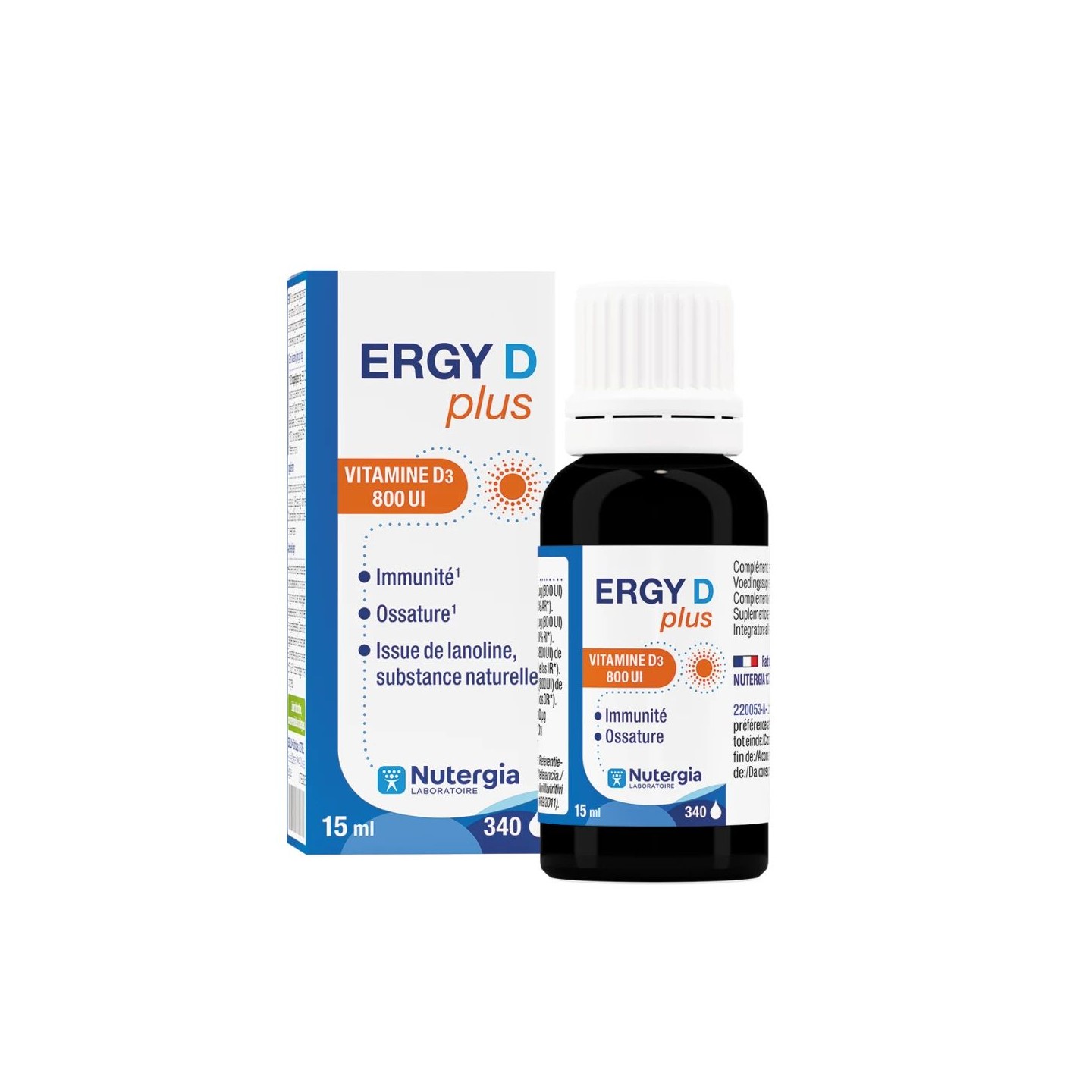 Nutergia Ergy D Plus - 15ml