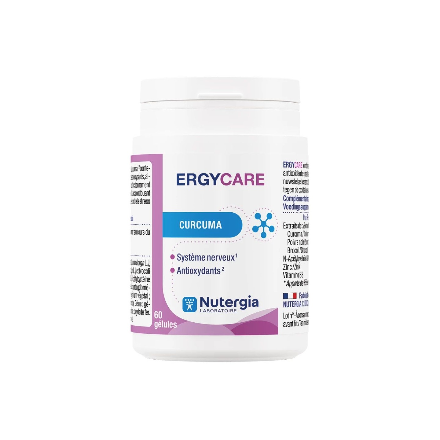 Nutergia Ergycare - 60 gélules