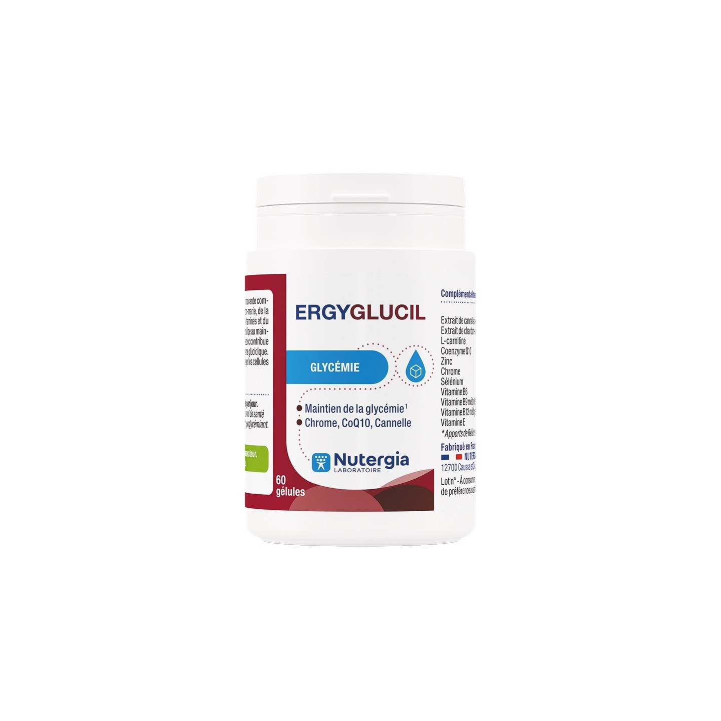 Nutergia Ergyglucil - 60 gélules