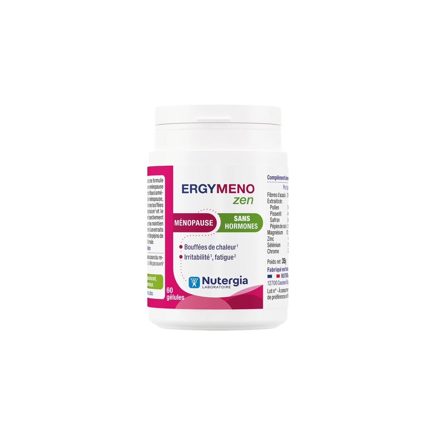 Nutergia Ergymeno Zen - 60 gélules