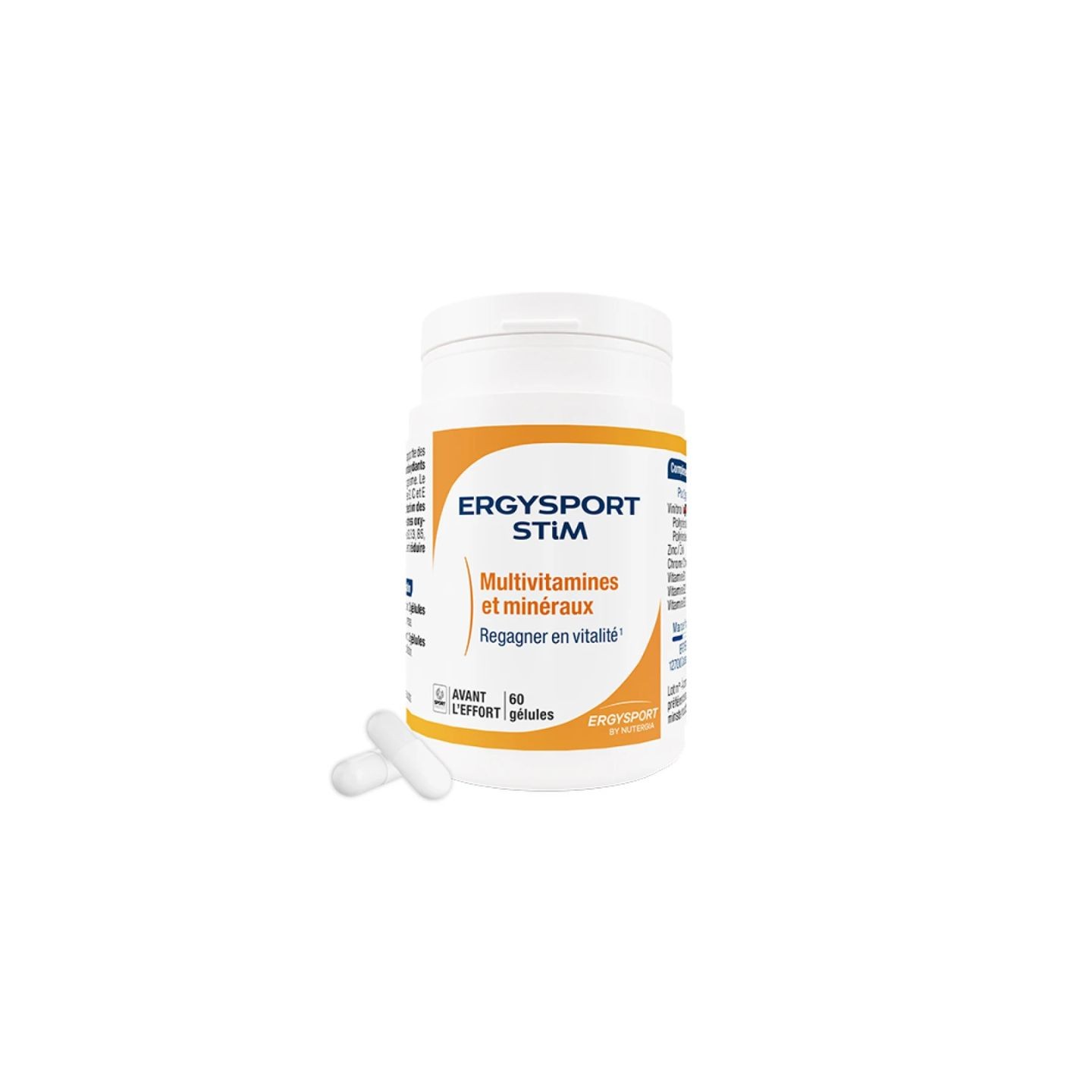 Nutergia Ergysport Stim - 60 gélules