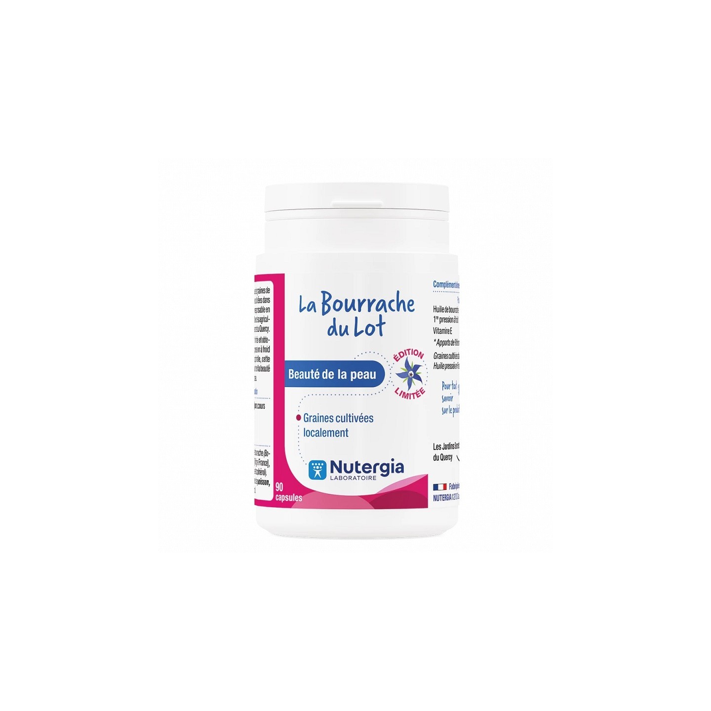 Nutergia La Bourrache du Lot - 90 capsules