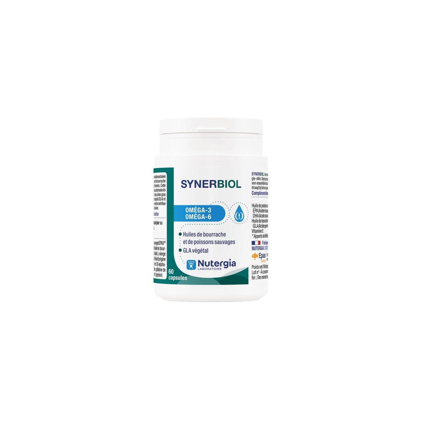 Nutergia Synerbiol - 60 capsules