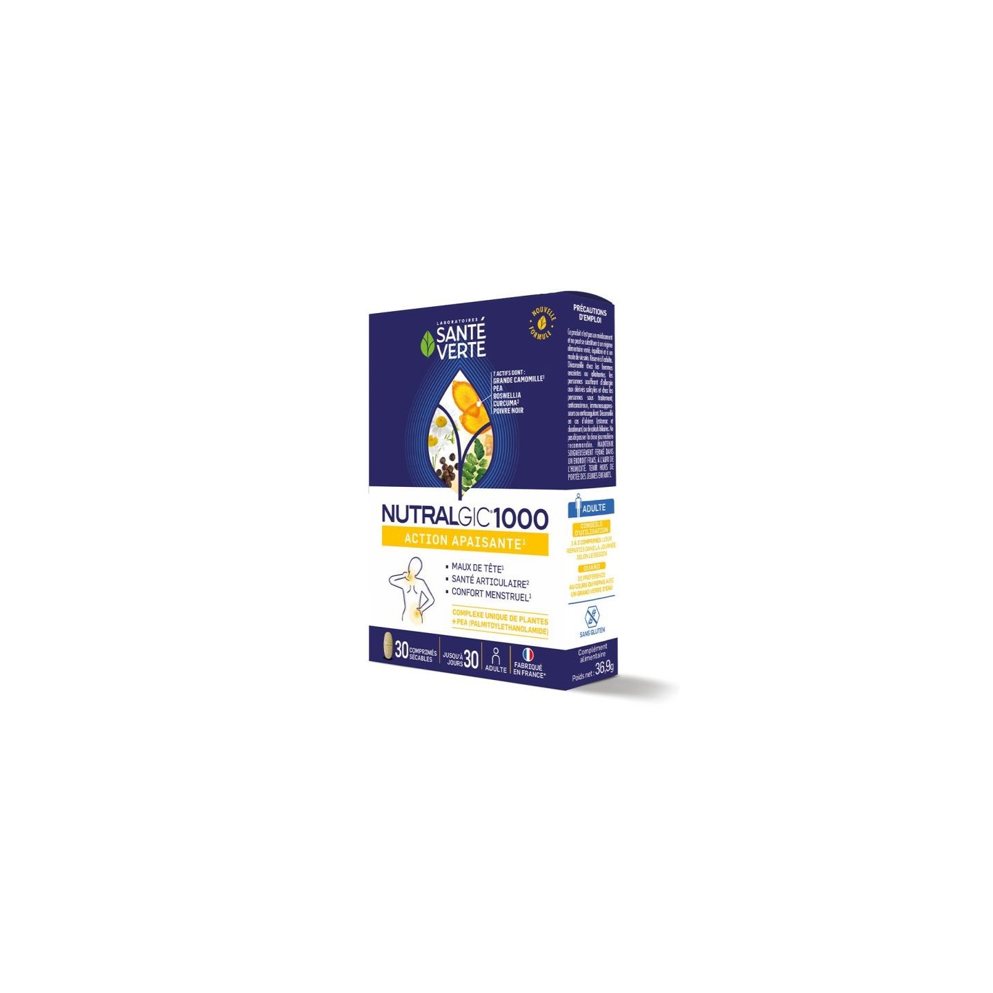 Santé Verte Nutralgic 1000 - 30 comprimés