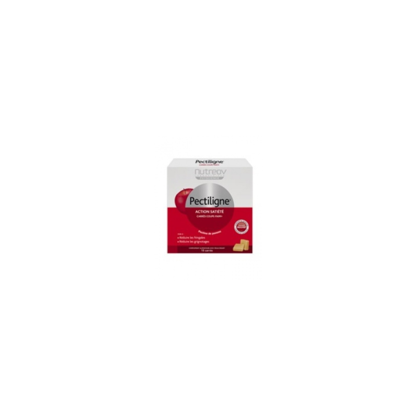 Nutréov Pectiligne 15 Carrés Coupe Faim