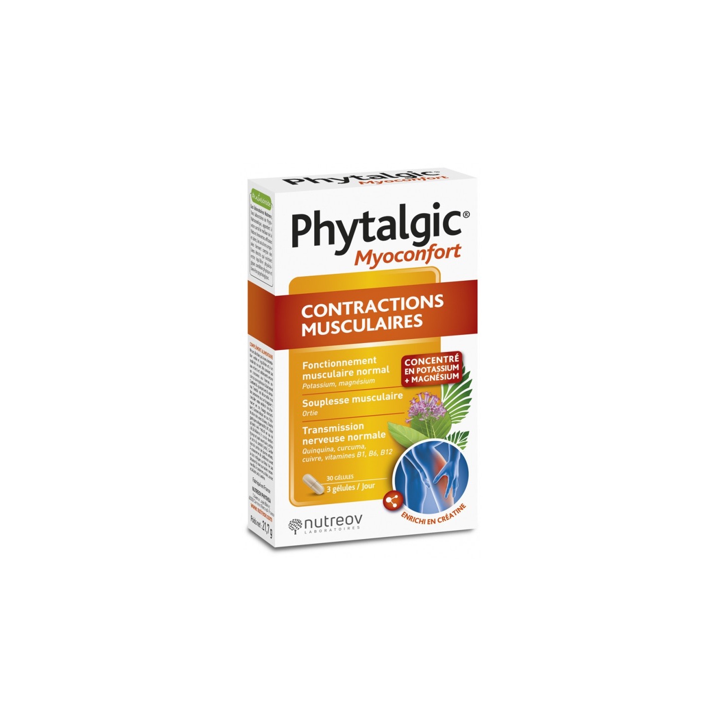 Nutreov Phytalgic Myoconfort Contractions musculaires - 30 gélules