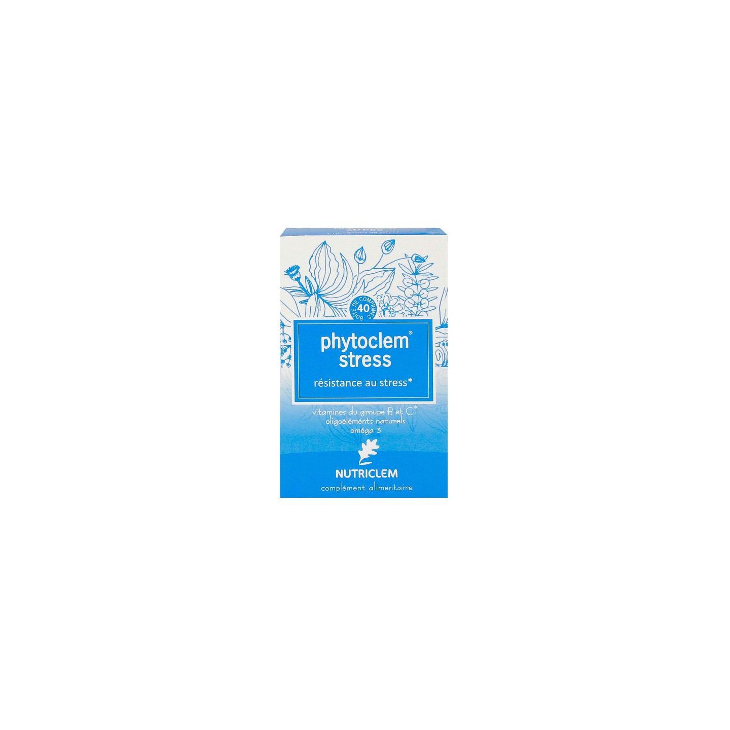 Nutriclem Phytoclem stress - 40 comprimés