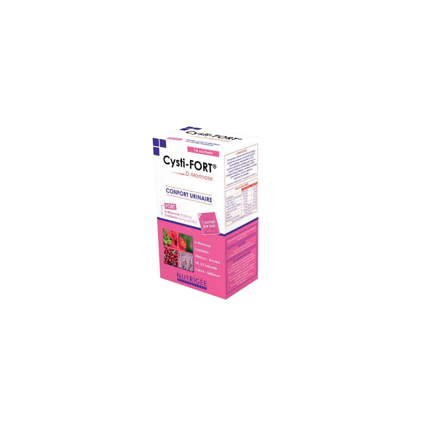 Nutrigée Cysti-FORT - 14 sachets