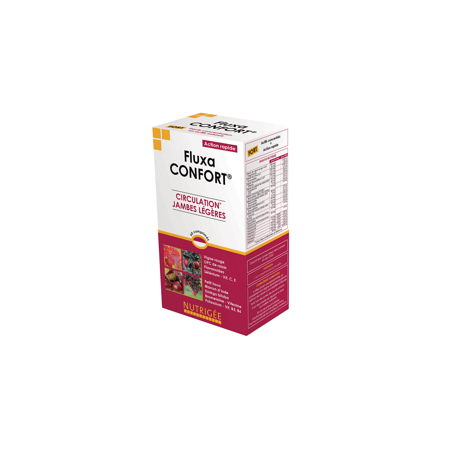 Nutrigée Fluxa Confort - 60 comprimés