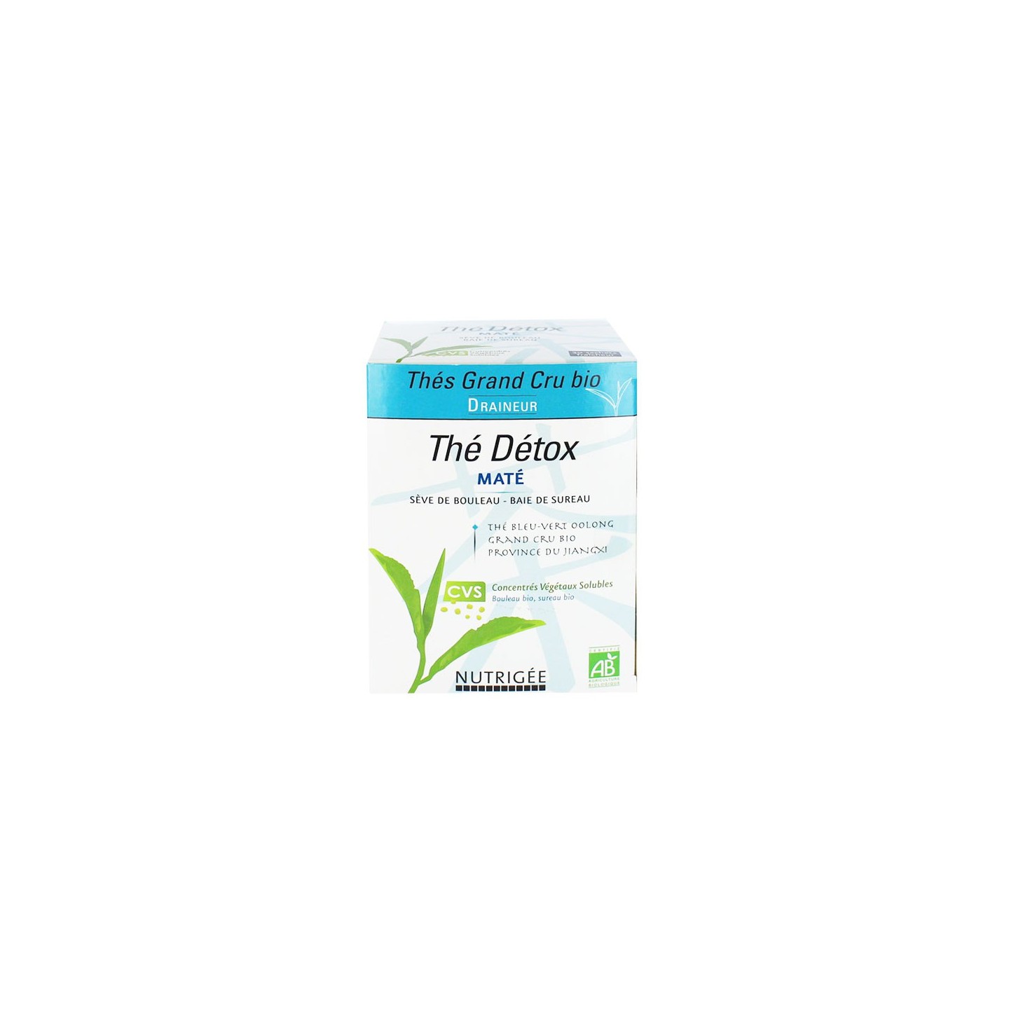 Nutrigée Thé détox maté bio - 30 sachets