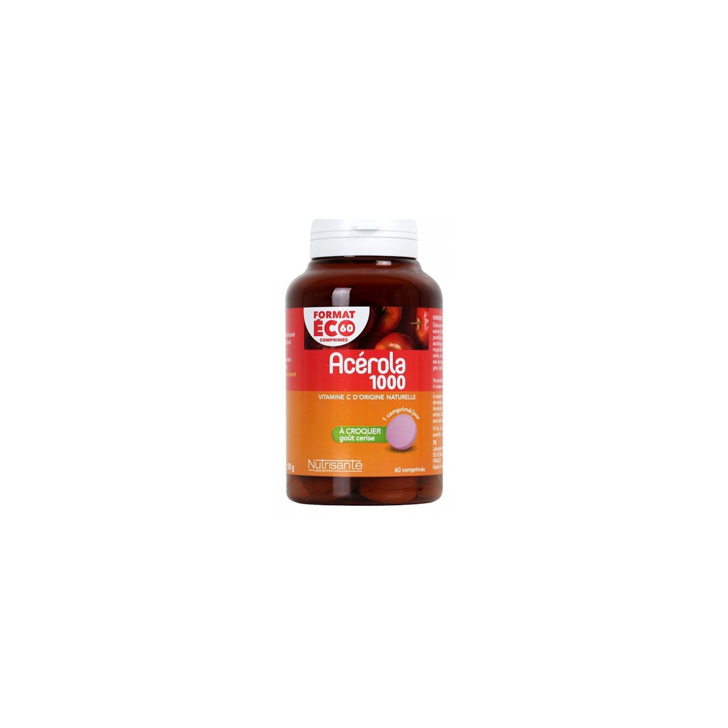 Nutrisanté Acérola 1000 - 60 comprimés