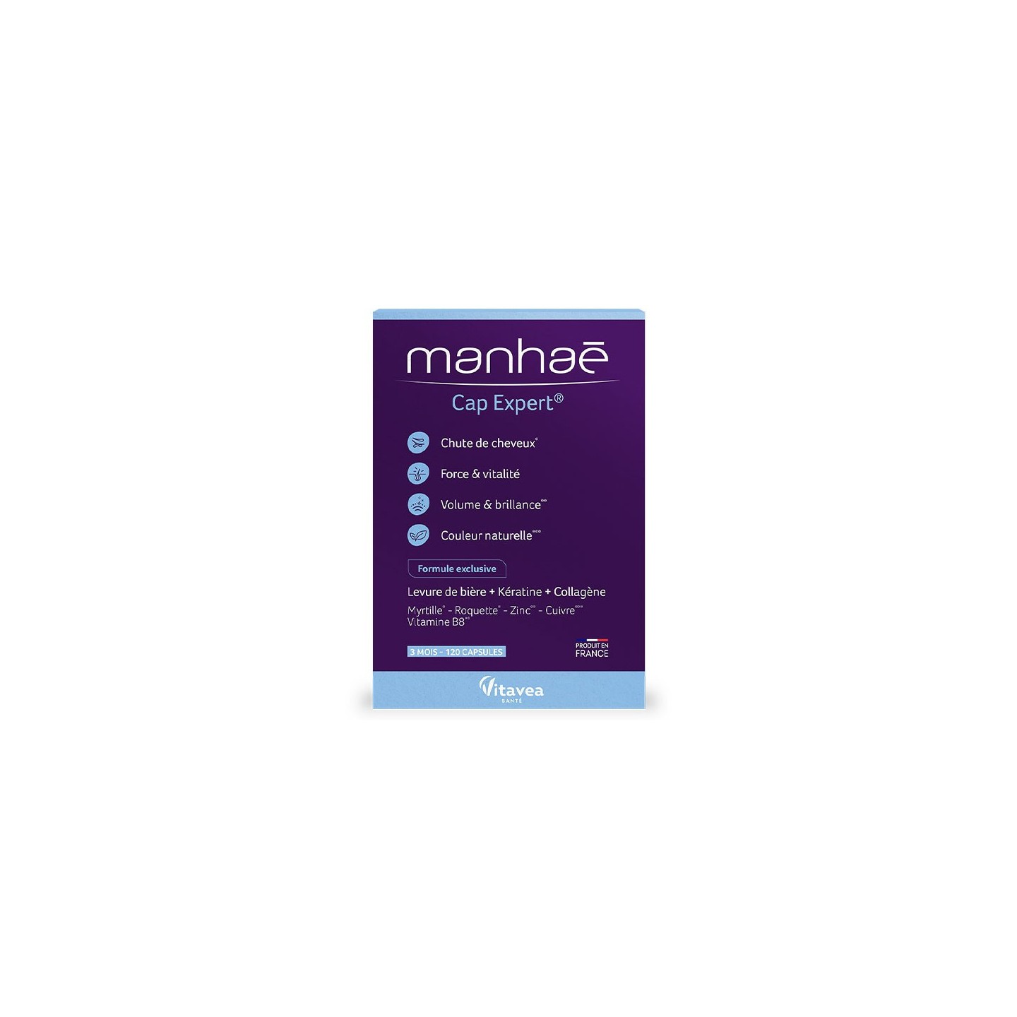 Nutrisanté Manhaé Cap Expert - 120 gélules