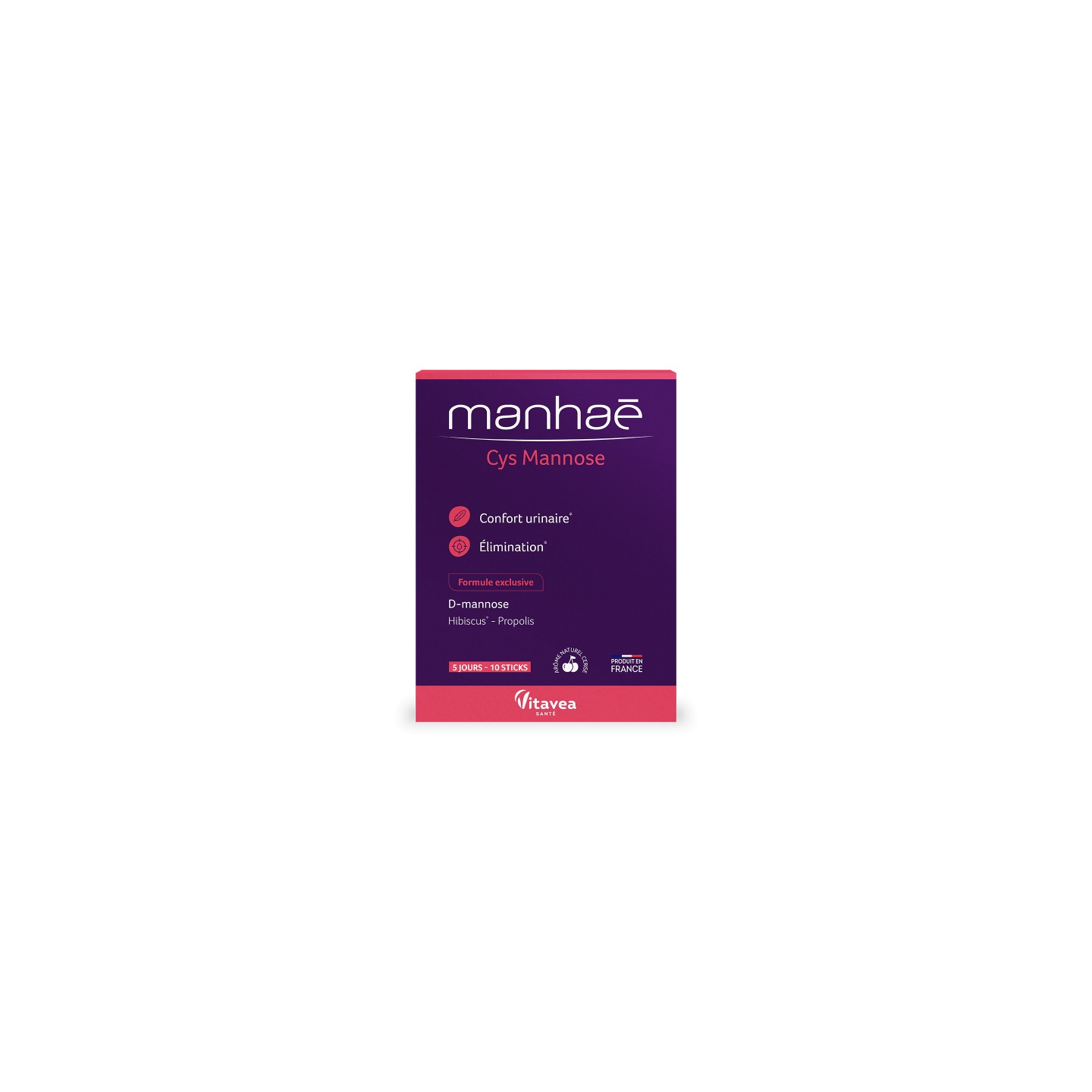 Nutrisanté Manhaé Cys Mannose - 10 sticks